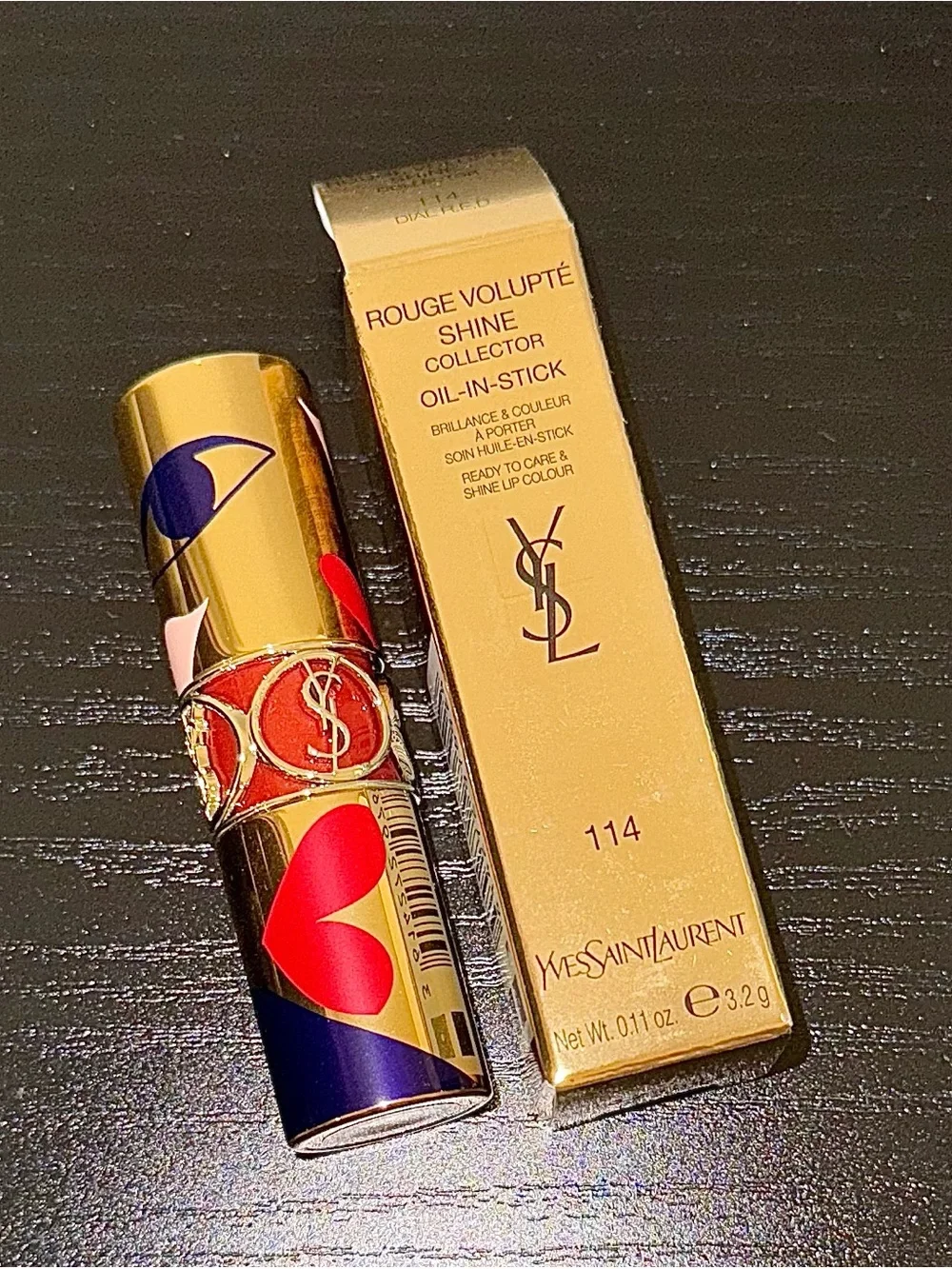 Yves Saint Laurent - Rouge Volupté Shine Oil-In-Stick Lipstick (114 Dial Red)